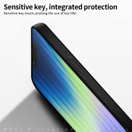 Ультратонкий чехол MOFI Frosted PC на iPhone 16e  - черный