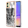 Протиударний чохол Electroplating IMD для Samsung Galaxy A05 - слон