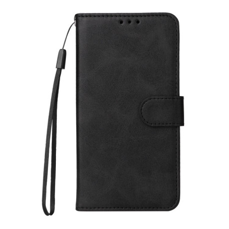 Чохол-книжка Stitching Calf Texture для Samsung Galaxy M55 5G - чорний