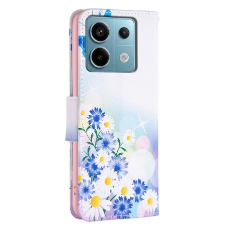 Чехол-книжка Colored Drawing Pattern для Xiaomi Redmi Note 13 Pro 5G/Poco X6 5G - Love