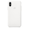 Силиконовый чехол Silicone Case White на iPhone Xs Max