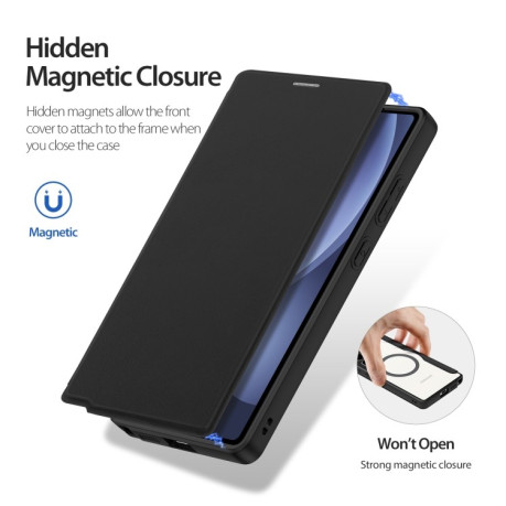 Чохол-книжка DUX DUCIS Skin X Pro Series Magsafe  для Samsung Galaxy S25 Ultra 5G - чорний