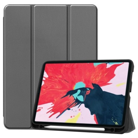 Чехол-книжка Custer Pattern для  iPad Pro 11 inch 2020/Pro 11 2018- серый
