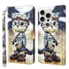 Чохол-книжка 3D Painting для iPhone 16 Pro Max - Cat