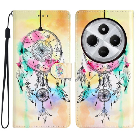 Чохол-книжка Colored Drawing Pattern для Xiaomi Redmi A4 5G - різнокольорові