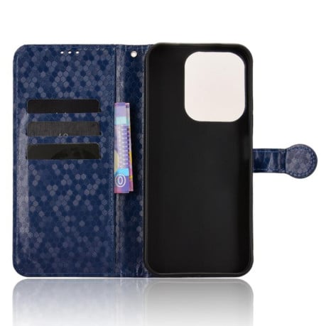 Чохол-книжка Honeycomb Dot на Xiaomi Redmi 15C 5G / 4G EU 173mm / Poco C85 5G - синій