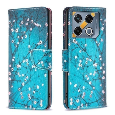 Чехол-книжка Colored Drawing Pattern для Infinix GT 20 Pro 5G - Blossom