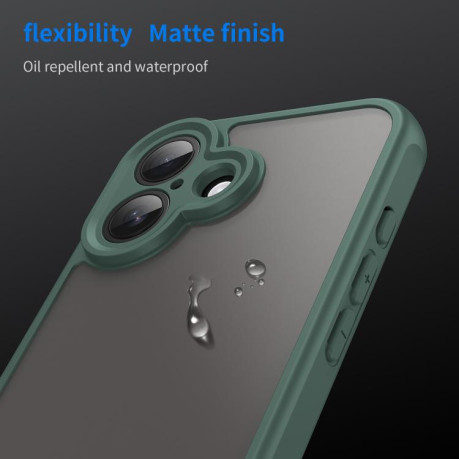 Чохол Fan Dun Series TPU Hybrid PC на iPhone 17 - зелений