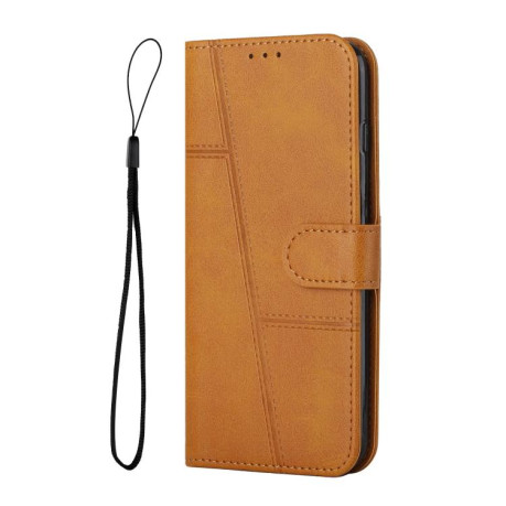Чохол-книжка Stitching Calf Texture для Infinix Note 50 4G / 50 Pro 4G - жовтий
