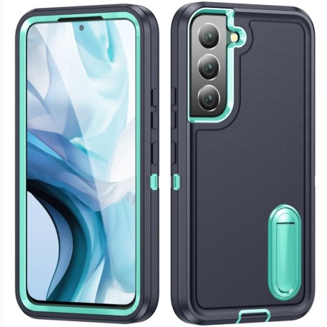 Противоударный чехол 3 in 1 Rugged Holder для Samsung Galaxy S23 5G - темно-синий