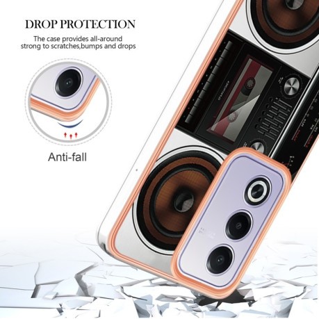 Протиударний чохол Electroplating IMD для OPPO A80 5G/A3 Pro Global - Radio