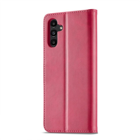 Чохол книжка LC.IMEEKE Calf Texture Samsung Galaxy A05S - червоний