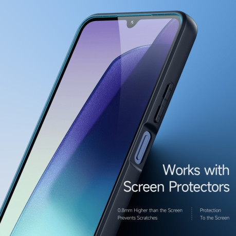 Противоударный чехол DUX DUCIS Aimo Series для Xiaomi Redmi 14C 4G/Poco C75/Redmi A4 5G - черный