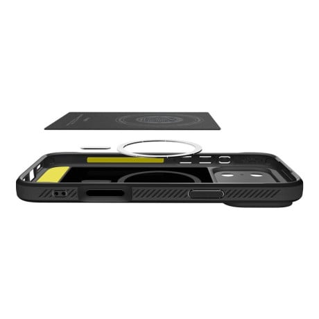 Оригінальний чохол Spigen Rugged Armor Mag з MagSafe на iPhone 17 Pro Max - Matte Black