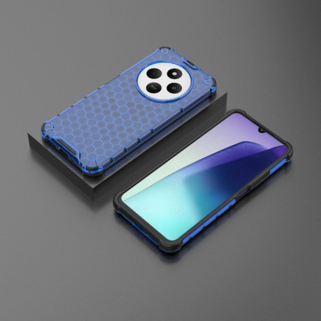 Протиударний чохол Honeycomb на Xiaomi Redmi 14C 4G/Poco C75/Redmi A4 5G - синій