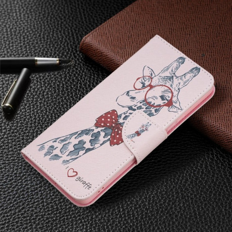 Чохол-книжка Colored Drawing Pattern для Samsung Galaxy A53 5G - Deer