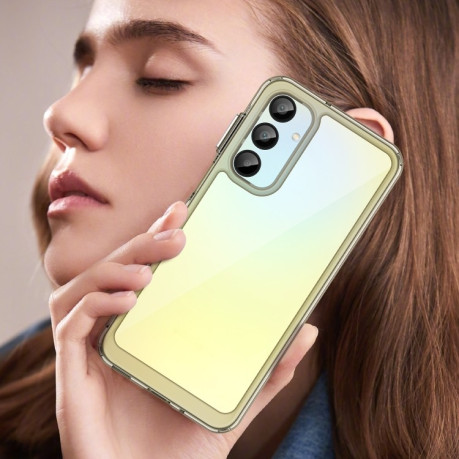 Противоударный чохол Colorful Acrylic Series для Samsung Galaxy A26 5G - прозрачно-серый