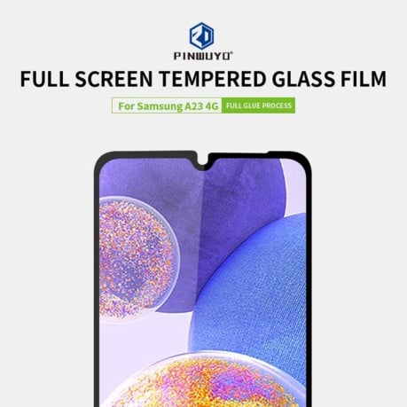 Защитное стекло PINWUYO 9H 3D Full Screen на Samsung Galaxy A23 / M23 / F23