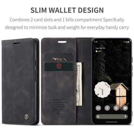 Чехол-книжка CaseMe-013 Multifunctional на Google Pixel 9 Pro XL - черный