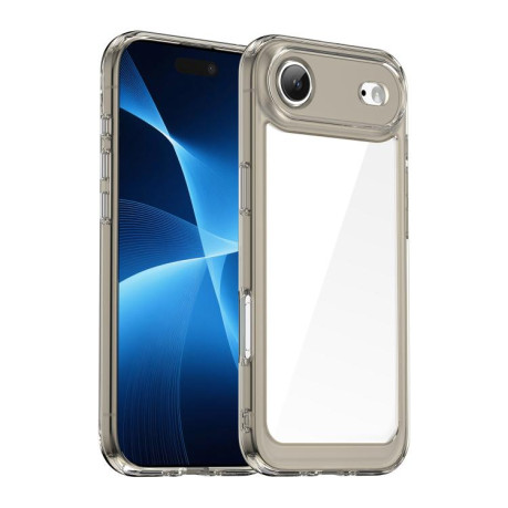 Противоударный чехол Colorful Acrylic Series для iPhone Air - серый