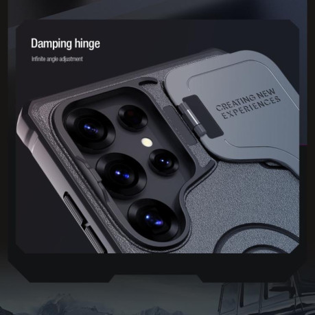 Протиударний чохол NILLKIN Black Rhino Prop MagSafe Magnetic для Samsung Galaxy S25 Ultra 5G - чорний