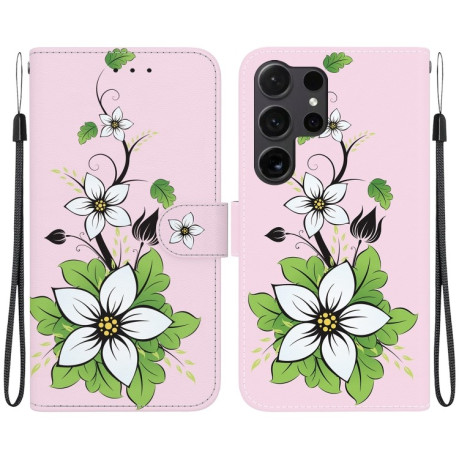 Чохол-книжка Colored Drawing Series на Samsung Galaxy S24 Ultra 5G - Lily