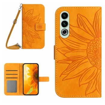 Чохол-книжка Skin Feel Sun Flower на OnePlus Nord CE 4 – жовтий