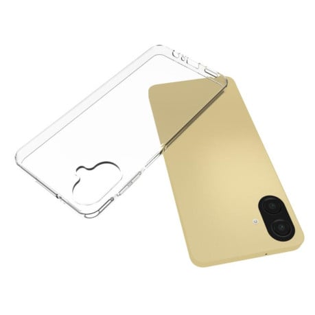 Силиконовый прозрачный чехол Waterproof Texture на Samsung Galaxy A07 4G