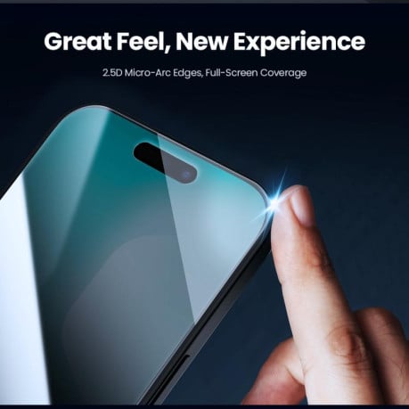 Защитное стекло NILLKIN Guardian Full Coverage Privacy на iPhone 17 - черное