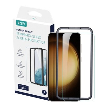 Защитное стекло ESR Screen Shield для Samsung Galaxy S23 Plus - Clear