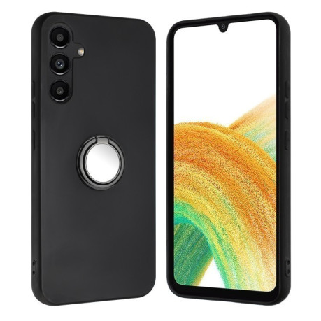 Протиударний чохол Matte with Ring Holder для Samsung Galaxy A16 5G - чорний