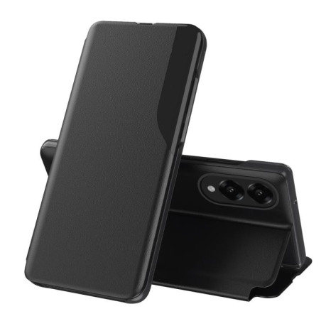 Чехол-книжка Clear View Standing Cover для Samsung Galaxy S25 Edge 5G - черный