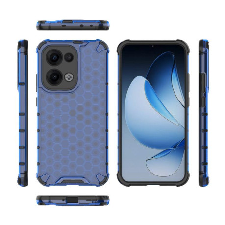 Протиударний чохол Honeycomb на OPPO Reno13 5G Global - синій