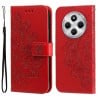 Чохол-книжка 7-petal Flowers Embossing для Xiaomi Redmi 14C 4G/Poco C75/Redmi A4 5G - червоний