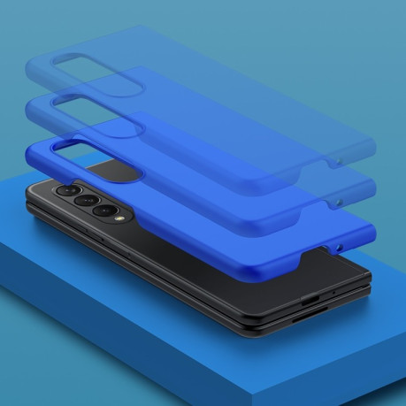 Противоударный чехол  Big Hole Fuel  для Samsung Galaxy Fold4 - синий