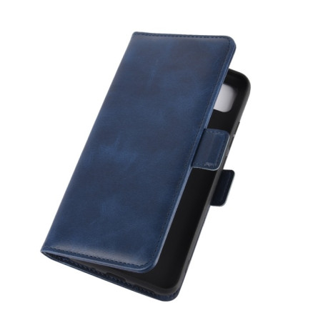 Чехол-книжка Dual-side Magnetic Buckle для Xiaomi Redmi 10A/9C - синий