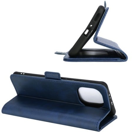 Чехол-книжка Dual-side Magnetic Buckle для Xiaomi Mi 11 - синий