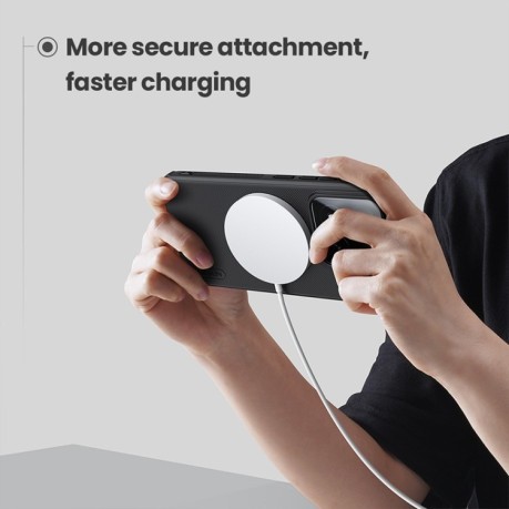 Противоударный чехол NILLKIN Frosted Shield Pro Magnetic Magsafe для Xiaomi 15 - черный