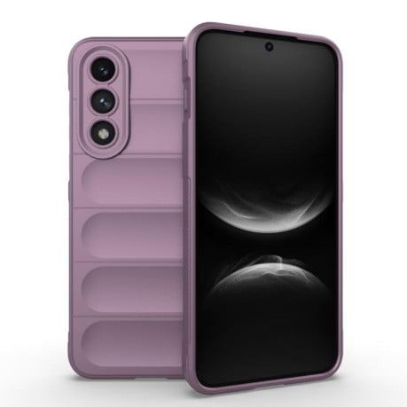 Силиконовый чехол Magic Flannel на OnePlus Ace 5 Ultra 5G / Nord 5 - фиолетовый