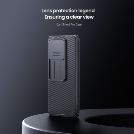 Ударозащитный чехол NILLKIN CamShield Pro на Xiaomi 14T Pro - синий