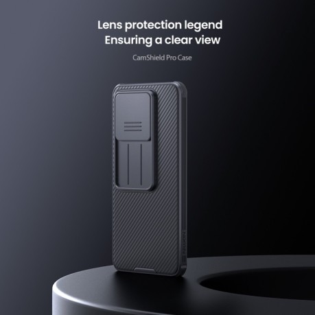 Ударозащитный чехол NILLKIN CamShield Pro на Xiaomi 14T Pro - зеленый