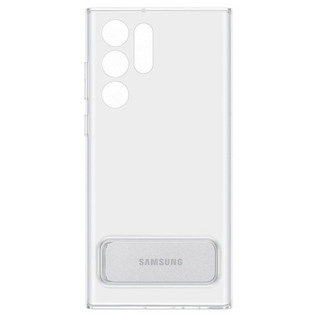 Оригінальний чохол Samsung Clear Standing with kickstand Samsung Galaxy S22 Ultra - Transparent
