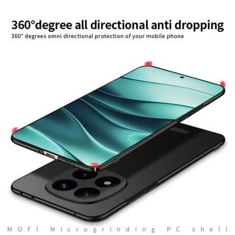 Ультратонкий чехол MOFI Frosted на Xiaomi Redmi Note 14 Pro - синий