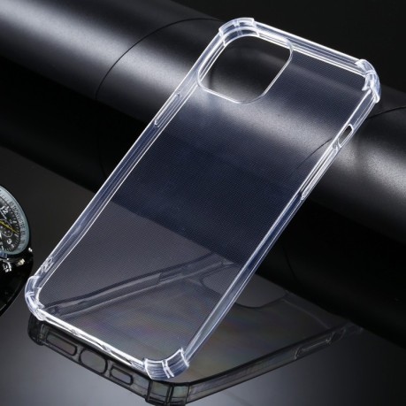 Силиконовый чехол Anti-Drop Ultra-Thin на iPhone 12/12 Pro - прозрачный