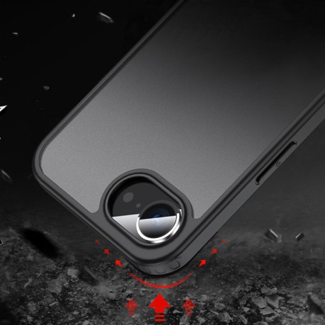 Протиударний чохол Armor Clear для iPhone 16e - сірий