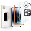 Комплект защитных стекл Tech-Protect Supreme Set 3 pcs для  iPhone 16 Pro Max - Transparent