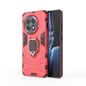 Противоударный чехол Magnetic Ring с подставкой на OnePlus 13R/Ace 5/Ace 5 Pro - красный