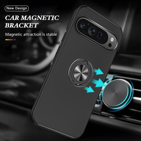 Протиударний чохол HMC 360 Degree Rotating Holder для Google Pixel 9 Pro - чорний