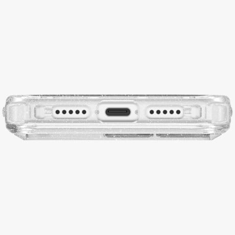Оригінальний чохол Uniq LifePro Xtreme Magclick Charging на iPhone 17 Pro - Clear-Glitter