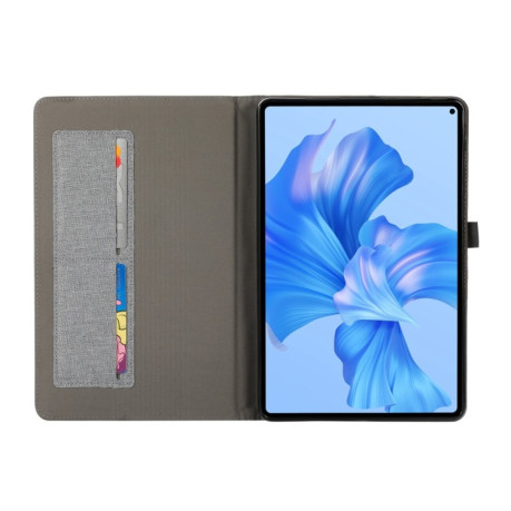 Чохол-книжка Fabric Leather для Xiaomi Pad SE 8.7 4G - сірий
